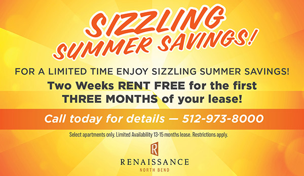 Summer Savings!