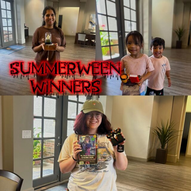 Congrats to our mini Summerween giveaway winners! 🕸️🎃👻 We hope you have a spooktacular Summerween with your new activities. #summerween #spookyseason #rnbapts #rampartnersllc