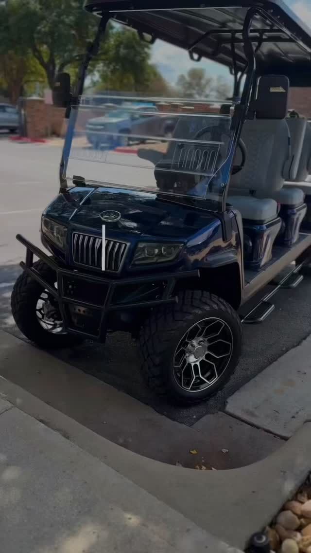 Check out our new golf cart! 🛺 Catch us riding around the community. #golfcart #newgolfcart #joyride #rnbapts #rampartnersllc
