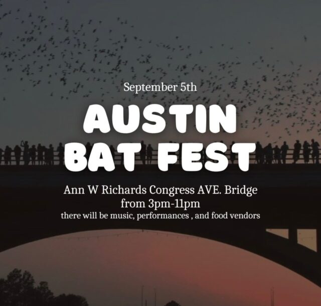 Stop by the congress bridge to celebrate the 20th anniversary of the bat fest on September 4th from 3pm-11pm! 🦇✨🌉

There will be music, dance performances, and craft & food vendors. 🍔🍧

#austinbatfest #20thanniversary #rnbapts #rampartnersllc